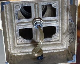 Vintage Brass University Of Kansas Desk Lamp UK 28 x 15in diameter