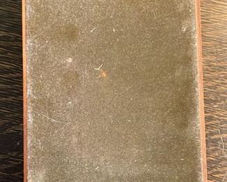 3pc Chrysler Plymouth Millionaires Club Bookends & Memo Holder Desk Set Black Walnut 6.5 x 5 x 5.5in HxWxD