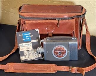 Bell & Howell Model 200 16mm Film Magazine Camera Box: 3x9x7in HxWxD