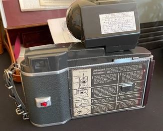 Polaroid 900 Electric Eye Land Camera Case: 4x12x11in HxWxD