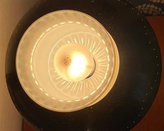 Vintage Brass Lamp 22 x 14in diameter