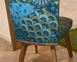 Vintage MCM Carl Bissman Solid Walnut Dining Table w/4 Chairs Mid Century Modern Table: 29x42x28-72-82-92in HxWxD