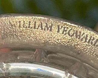 William Yeoward Castle Crystal Sugar Container 4.75x3in diameter