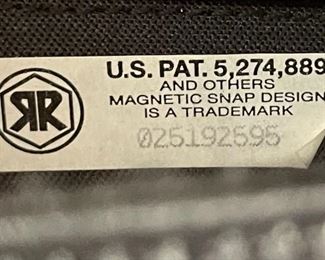 Stuart Weitzman Black Satin Purse Handbag 4.5x8.75x3in HxWxD