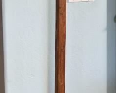 Antique Arts & Crafts Mission Oak Coat Stand Hat Tree 67x18.5x18.5in HxWxD