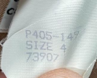 Pendleton Petite Wool Skirt & Coat Set Beige Size: 4