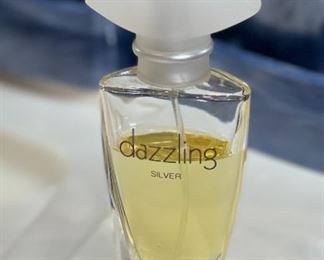Dazzling Silver Estee Lauder Perfume 4.75in H
