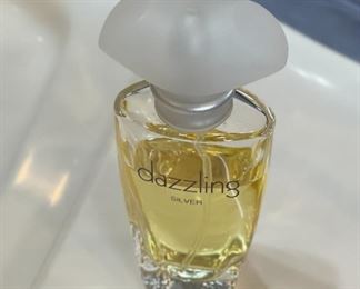 Dazzling Silver Estee Lauder Perfume 4.75in H