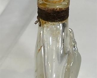 Vintage Nina Ricci L' Air Du Temps Perfume Bottle 3in H