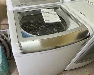 LG 5.0 cu.ft. MEGA Capacity TurboWash Washer WT5480CW Top Load Washing Machine 44 x 27 x 28in HxWxD