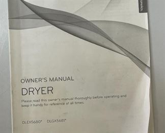 LG 7.3 cu.ft. Ultra Large High Efficiency Steam Dryer w/ SteamSanitary DLEX5680W Dryer 44 x 27 x 28in HxWxD