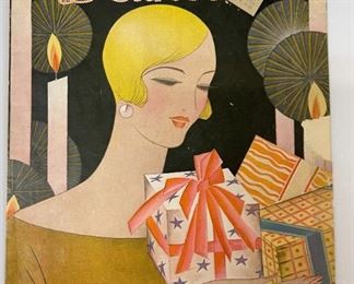 Lot of 5 Delineator Magazine 1920-1930s 14x11in