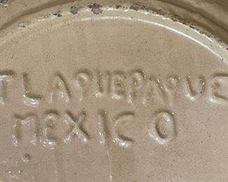 Tlaquepaque Mexico Pottery Plate 10.5in Diameter