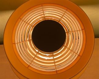 MCM Gerald Thurston Lightolier Table Lamp #1 22 x 14in diameter