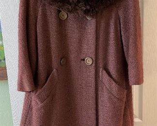 1950s Vintage Lord & Taylor Bellciette Coat Unmarked Fits like Small