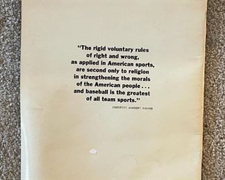 1963 MLB Recruiting Booklet Baseball: The Game – The Career – The Opportunity 11x8.5in