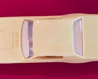 1974 Plymouth Roadrunner Blaze Yellow Model Dealer Promo Car 2.5x3.25x8 HxWxD