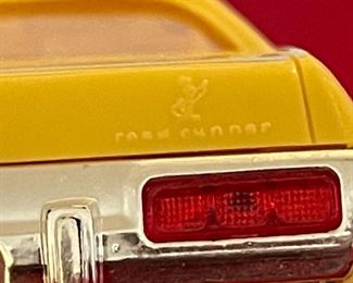1974 Plymouth Roadrunner Blaze Yellow Model Dealer Promo Car 2.5x3.25x8 HxWxD