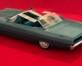 As-IS 1968 Plymouth Furry II Model Dealer Promo Car 2x3.78x8.5in HxWxD