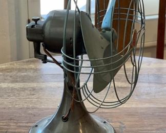 Antique GE Vortalex Fan FM10V1 17x13x9in HxWxD