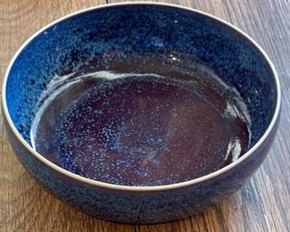 Ross Spangler Studio Pottery Bowl 2.5x8in Diameter
