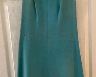 1960s Townley Dress Green Unmarked, Looks petite size 2-3?