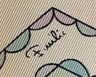 1960s Vintage Emilio Pucci Silk Printed Dress Unmarked, Looks petite size 2-3?