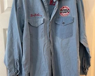 1950s DeSoto Plymouth Service Work Shirt LorBeer Motors Unmarked mens Med?