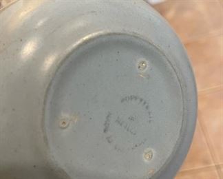 56pc 1960s Vintage Metlox Poppytrail California Tempo Blue Poppy Trail Dinnerware 56+pieces