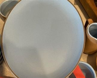 56pc 1960s Vintage Metlox Poppytrail California Tempo Blue Poppy Trail Dinnerware 56+pieces