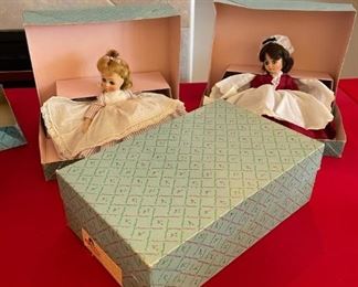 Madame Alexander Set/5 Dolls 13" cinderella, Beth, Meg, Laurie Jo, Marme with Boxes All dolls are 13 inches tall