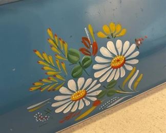 Vintage Ransburg Foil Wax Paper & Paper Towel Rare Blue Dispenser Wall Mount 7” x 4.5” x 12.25