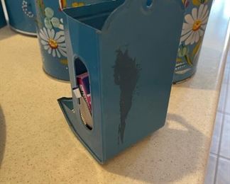 Vintage Ransburg Toothpick/ Matchstick Holder 6 x 3 x 3.5