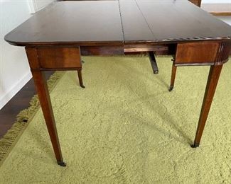 Antique Mahogany Console / Flip Top Table	31x40x20in	HxWxD
