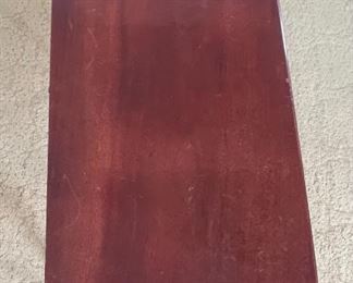 Antique Mahogany Console / Flip Top Table	31x40x20in	HxWxD
