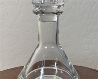Finland Iittala Tapio Wirkkala Romantica Crystal Glass Decanter	8.5 x 6.25in diameter	
