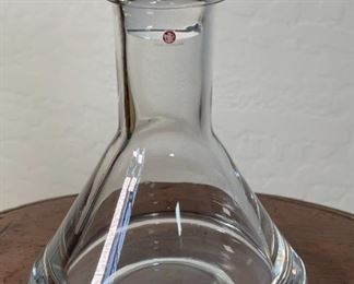 Finland Iittala Tapio Wirkkala Romantica Crystal Glass Decanter	8.5 x 6.25in diameter	
