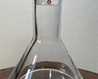 Finland Iittala Tapio Wirkkala Romantica Crystal Glass Decanter	8.5 x 6.25in diameter	
