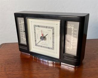 50s Vintage Art Deco Airguide Barometer Desktop Weather Station	5.5 x 8.5 x 2.25	HxWxD

