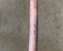 Antique Cast Iron Branding Iron Western Hand Forged	30x9x4in	HxWxD
