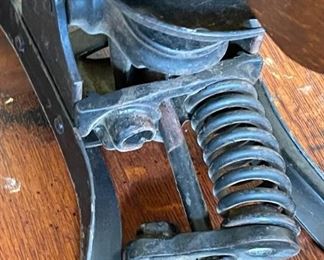 AS-IS Antique Oak Office Chair	34 x 17 x 22in	HxWxD
