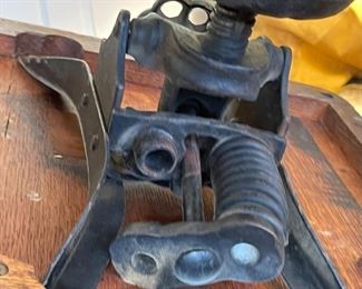 AS-IS Antique Oak Office Chair	34 x 17 x 22in	HxWxD
