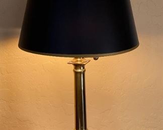 Vintage Brass University Of Kansas Desk Lamp UK	28 x 15in diameter	
