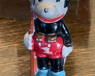 1930s Mickey Mouse Doughboy Soldier Figure Ceramic Bisque Japan	3.25 inches high	

