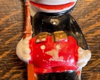 1930s Mickey Mouse Doughboy Soldier Figure Ceramic Bisque Japan	3.25 inches high	
