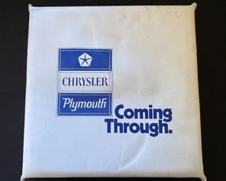 1970s Chrysler Plymouth Coming Through Cushion	14 x 13	
