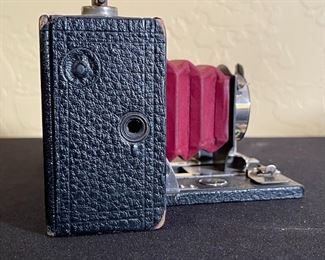 Vintage Brownie Automatic Camera 2a	3.5x6.75x2in	HxWxD
