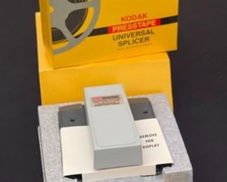 Kodak Presstape Universal Film Splicer in box	2.5 x 6 x 6.25in	HxWxD
