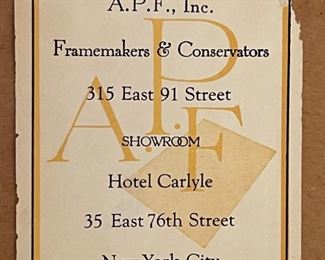 Alexander Calder 1975 Sunburst Litho The Flying Colors Collection Lithograph Framed Art	21.5 x 27.75 x 1in	HxWxD
