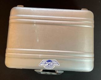 Vintage Halliburton Zero Aluminum Briefcase	13.5 x 17.5 x 5in	HxWxD
